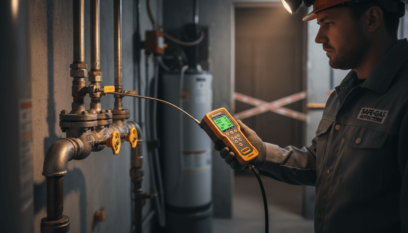 Diagnostic gaz - Contrôle de sécurité